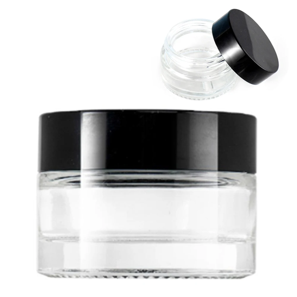 20 шт Стекло банка 5 мл косметическая коробка контейнер для хранения масла воск Dab