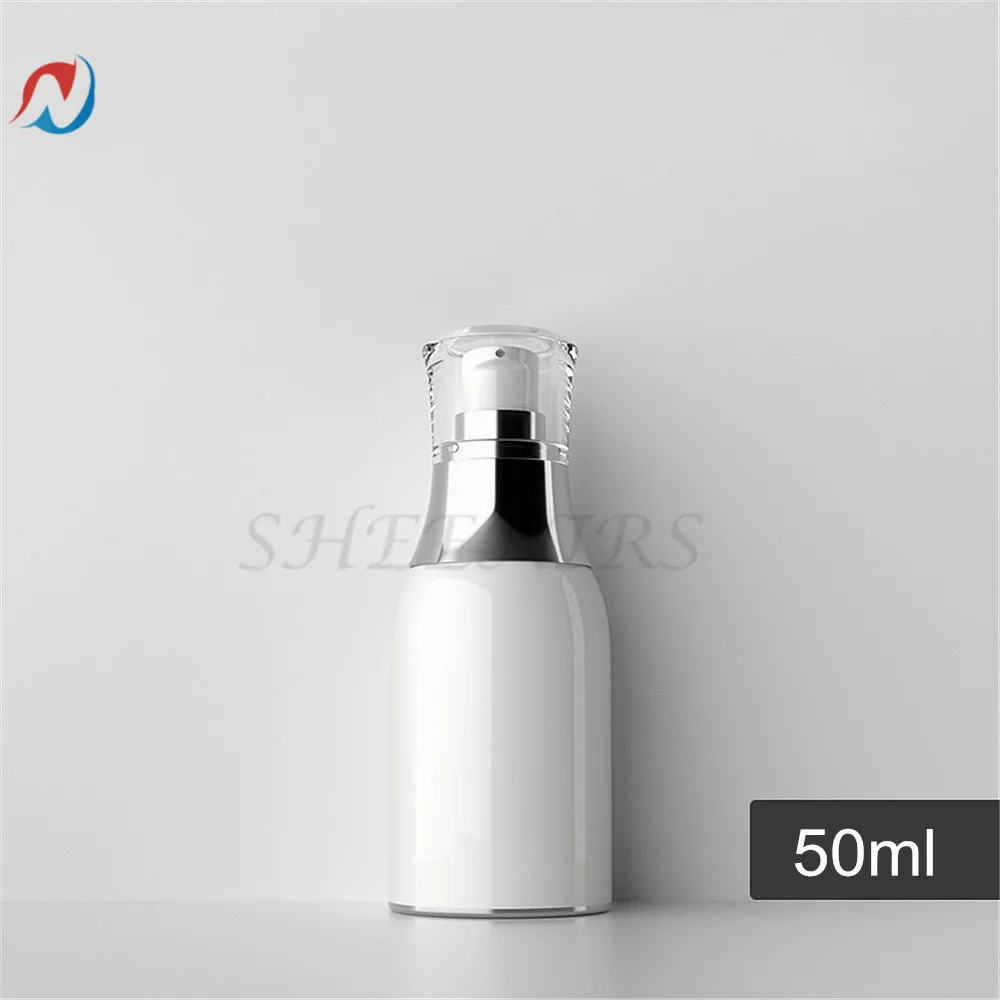3 шт. 50 мл/1 7 OZ пустая ювелирные изделия из жемчуга белого вакуумный насос бутылка