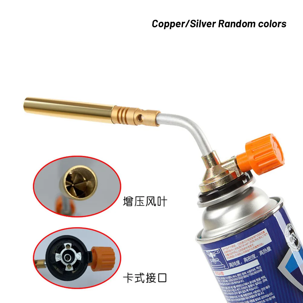 

Ignition Flamethrower 13.5cm Gas Torch Baking Blowing Burner Camping Cooking