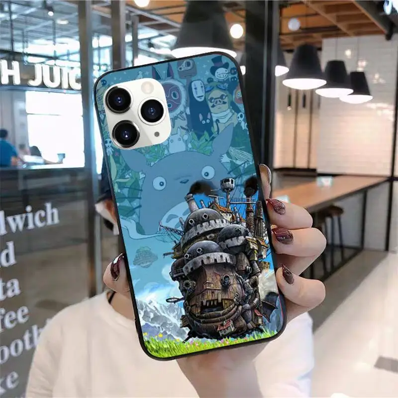 

Howl's Howls Moving Castle Phone Case for iPhone 11 12 pro XS MAX 8 7 6 6S Plus X 2020 XR Mini