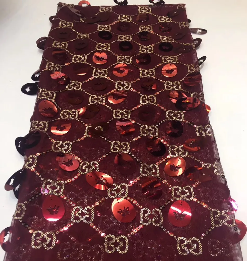 

Африканская кружевная ткань с блестками 2019, Высококачественная вышивка, новейшая африканская кружевная ткань для свадебного платья