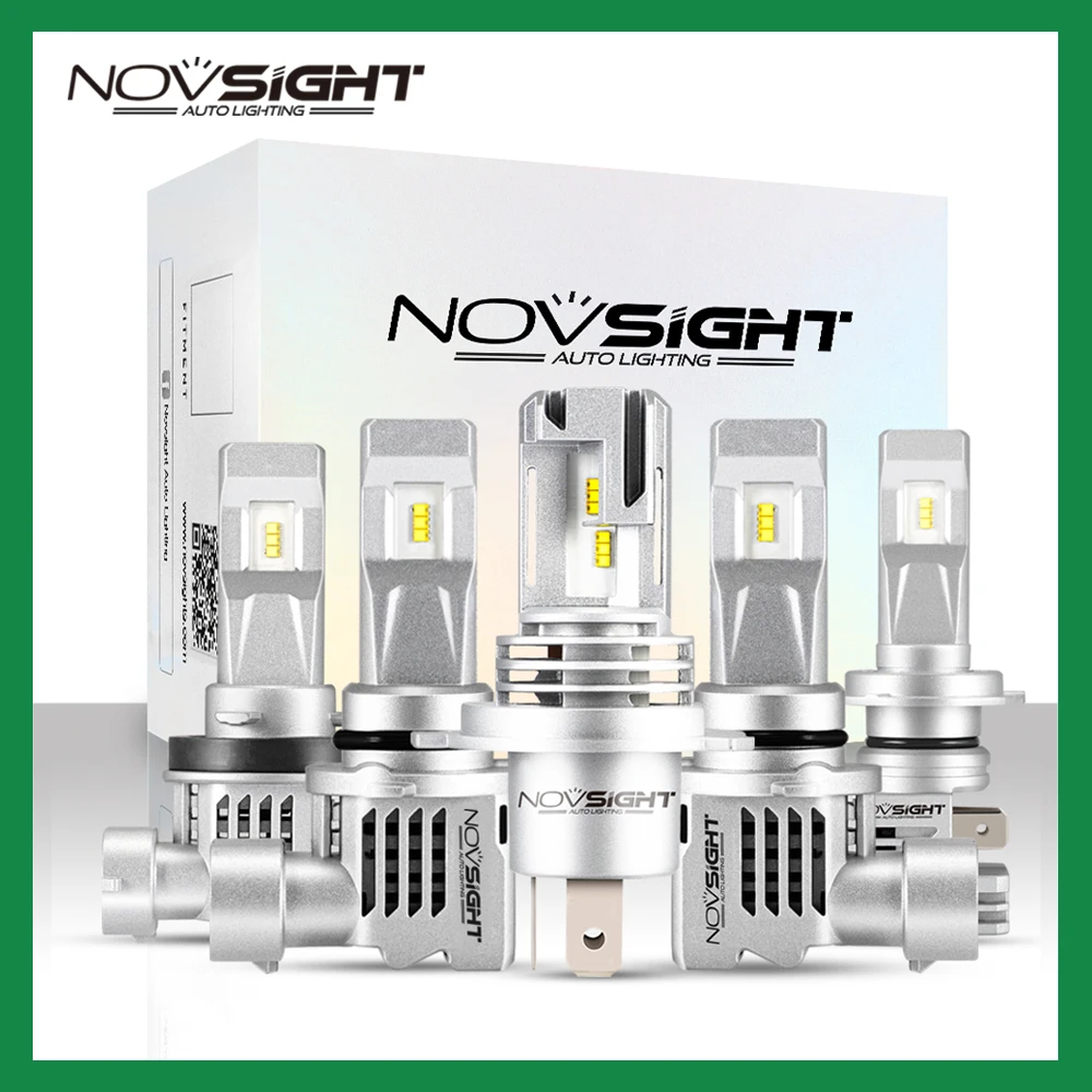 NOVSIGHT H1 H3 H4 H7 светодиодный H11 H8 лампы для автомобилей головной светильник s 9005 HB3 9006