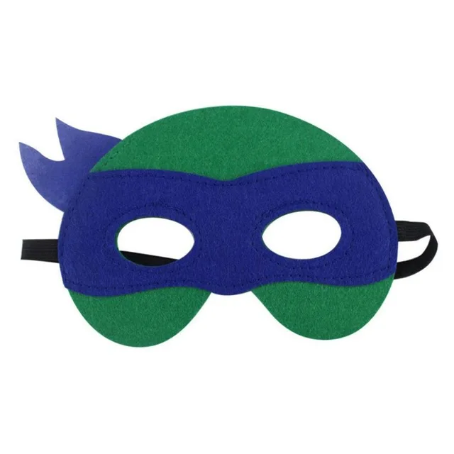 1pc Mask Blue 20 шт./набор, подростковые вечерние салфетки с изображением черепашек-ниндзя, украшения для мальчиков и принадлежности для дня рождения - Цвет: 1pc Mask Blue