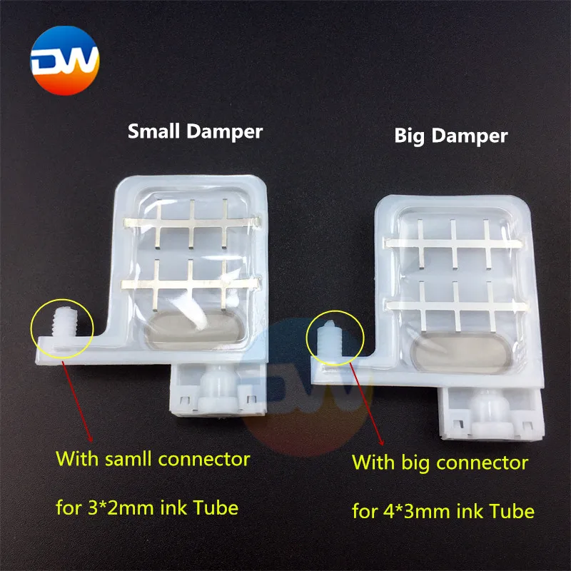 Демпфер для чернил Dewei 10 шт. белый большой амортизатор принтера EP SON DX4 DX5 XP600 TX800 Mutoh