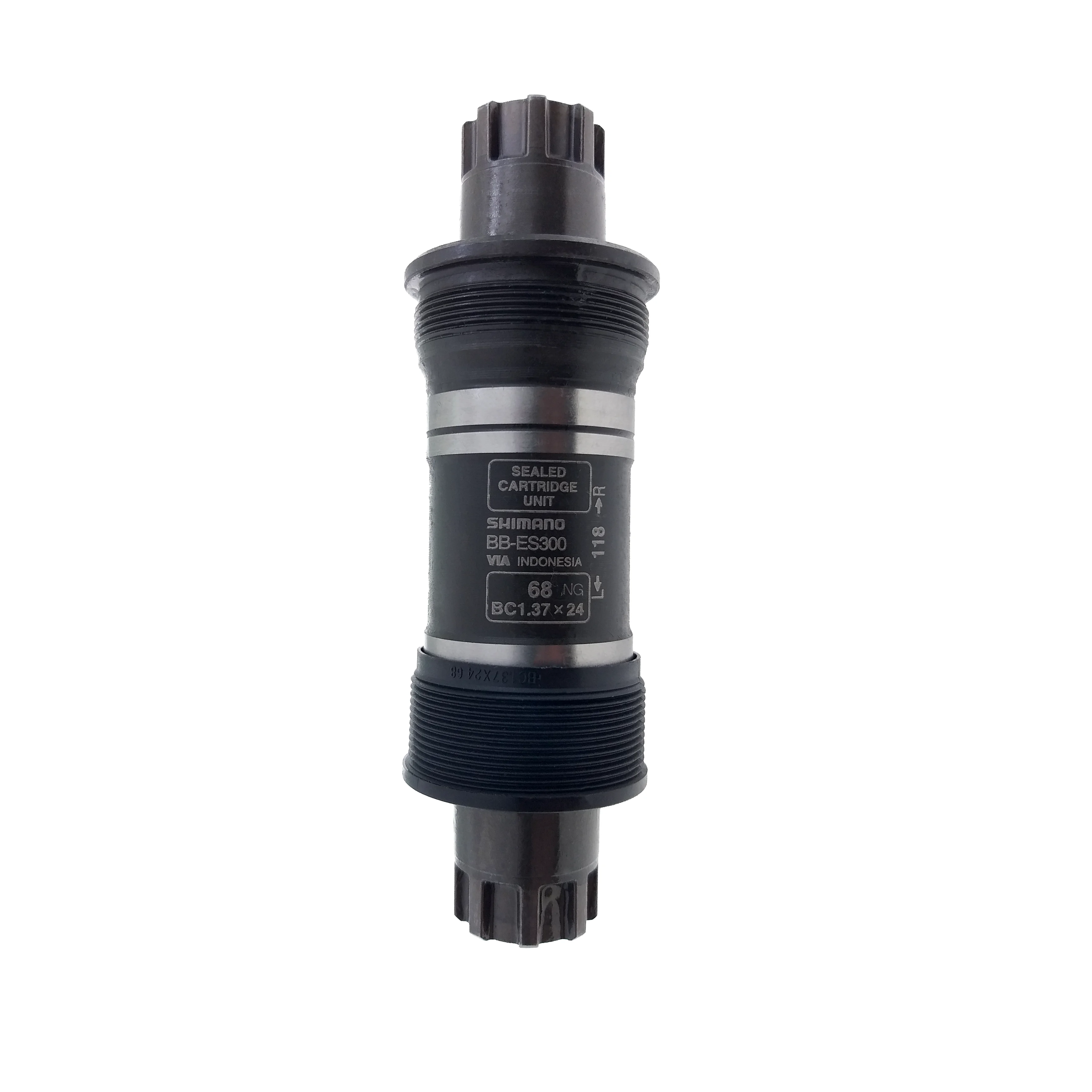 Каретка велосипедная Shimano BB ES300 68x118 мм 68x113 для передняя Звездочка шатун Spline BC 1 37x24
