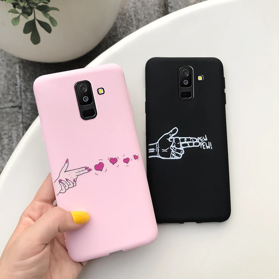Чехол накладка для Samsung Galaxy A6/A6 Plus 2018 ТПУ|Бамперы| |