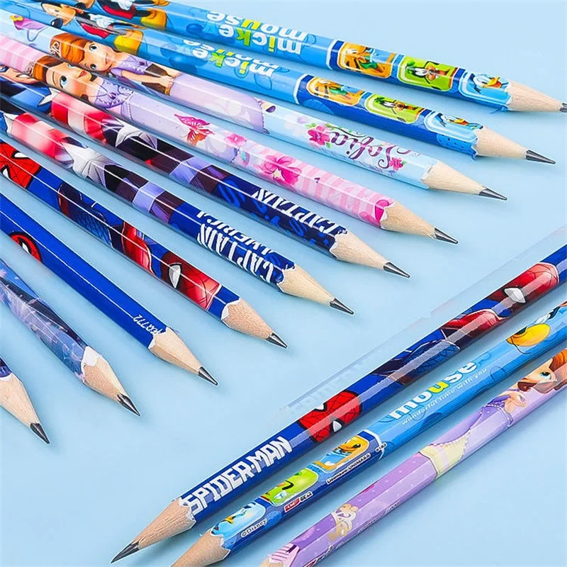 Карандаш HB для рисования детский карандаш письма с героями Диснея Микки