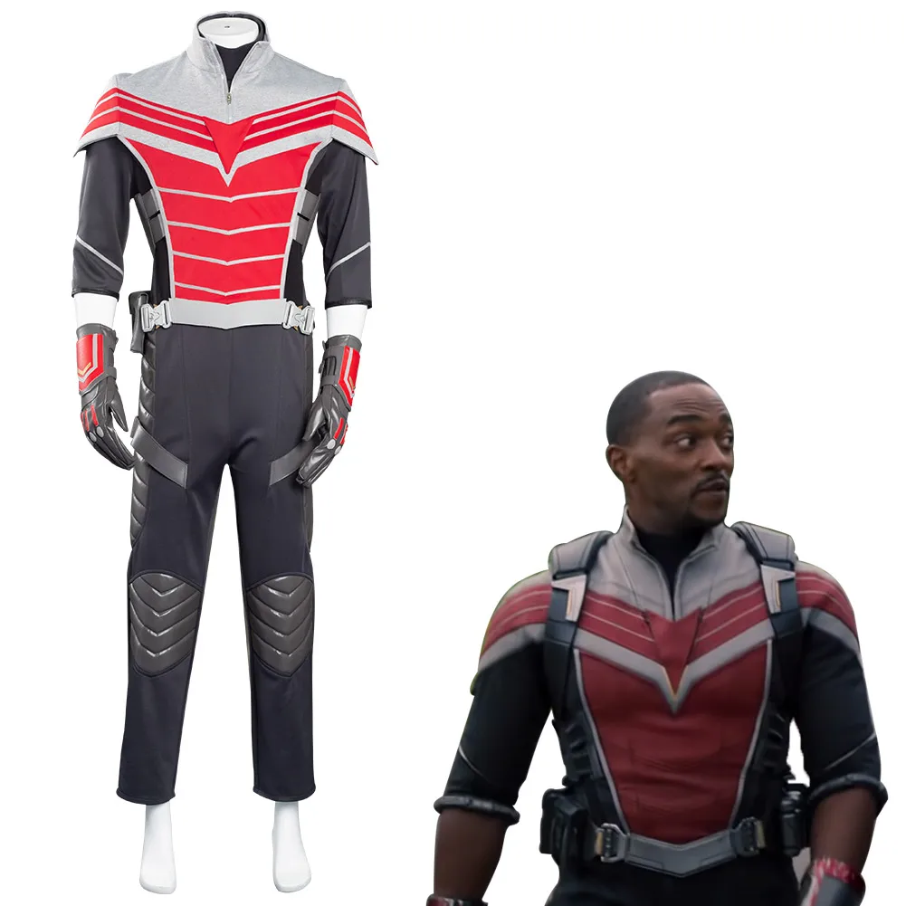 

The Falcon and the Winter Soldier-Falcon/Sam Wilson Cosplay Costume Halloween Carnival Suit