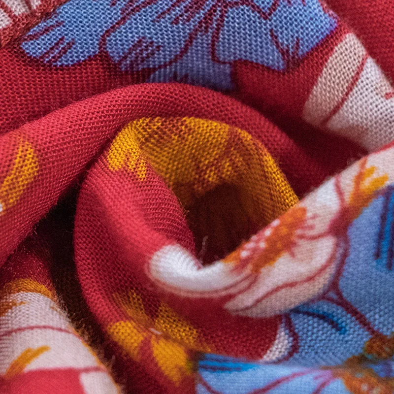 

Spring New Short Print Bandage Dress Women Casual V-neck Butterfly Sleeve Floral Dress Sexy Ladies Summer Mini Dress 2021