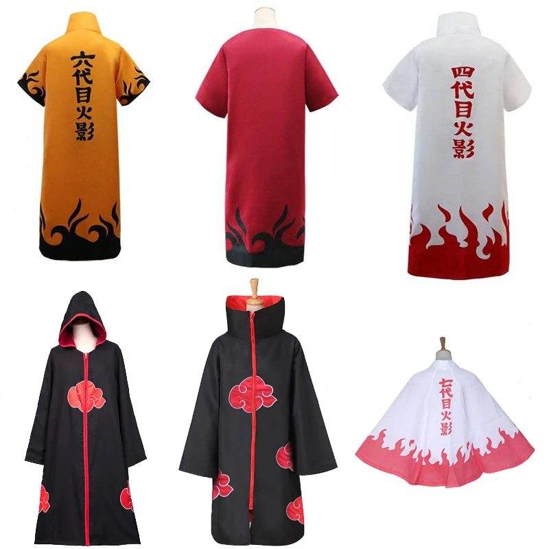 

6 Styles Japan Anime Manga Shadow Ninja Uchiha Tobi Obito Akatsuki Cosplay Costume Halloween Man Woman Dress Up Cloak Trappings