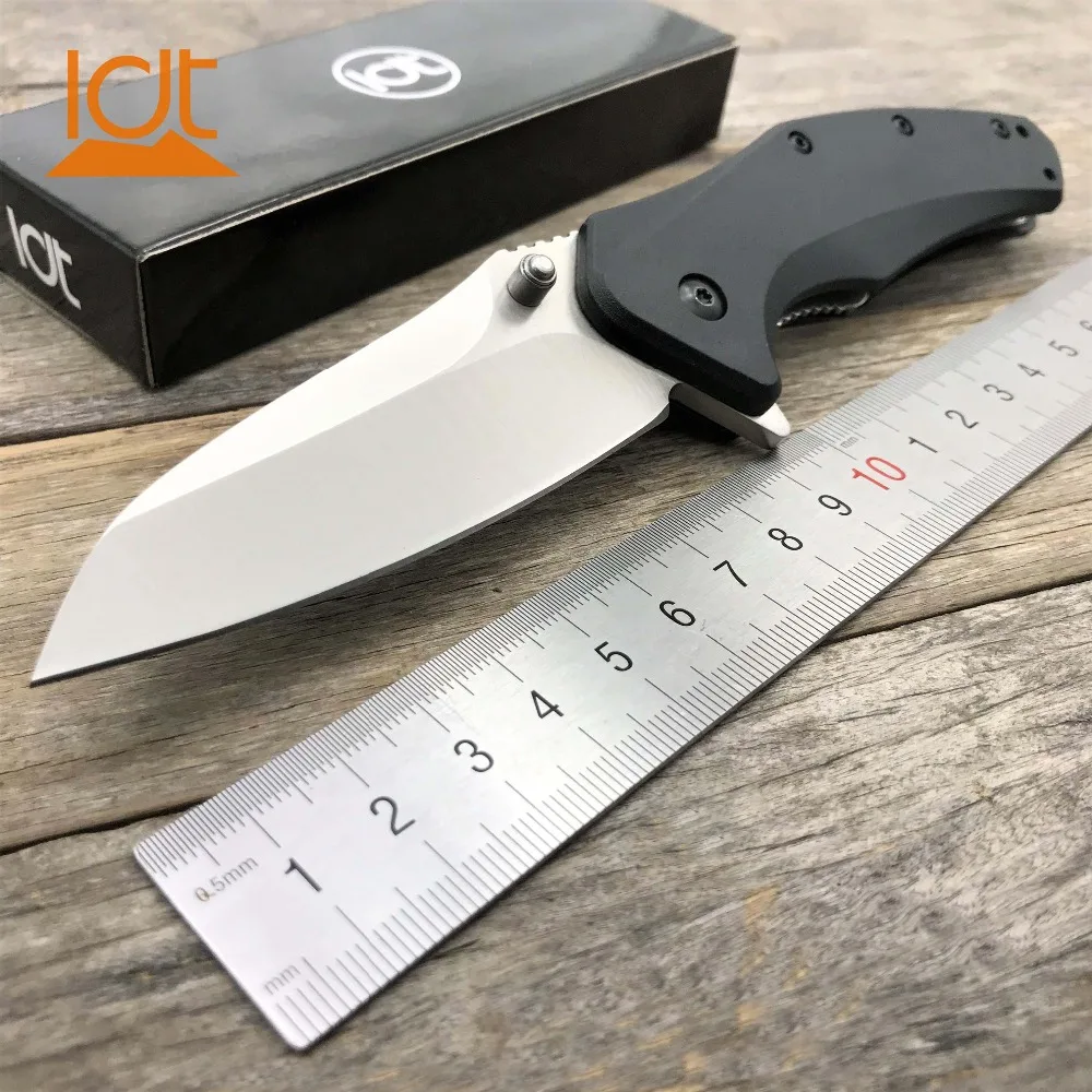 LDT 0770, складной нож, тактические ножи ELMAX, лезвие из стекловолокна, пластика, ручка, шарикоподшипник, карманный нож для кемпинга, выживания, OEM