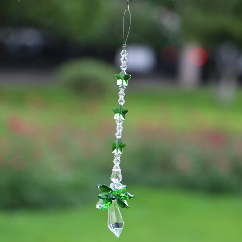 10 шт./партия Радужный Ангел Ловец солнечных лучей Кристалл ангел хранитель чакра