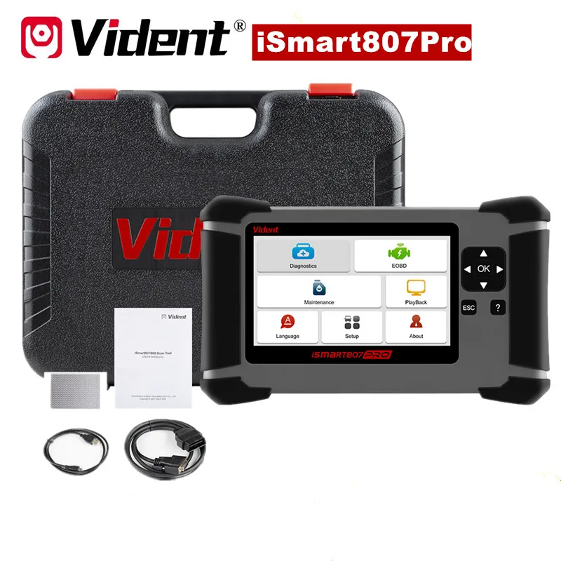 

Диагностический сканер Vident iSmart807Pro, OBD, OBDII