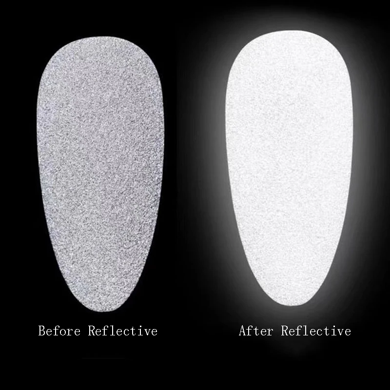 1 шт. светоотражающий Блестящий Порошок для ногтей|Блестки ногтей| |