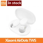 Оригинальные наушники Xiaomi AirDots Bluetooth Youth Edition Mi True Wireless, наушники-вкладыши TWS Air Dots, гарнитура с сенсорным управлением