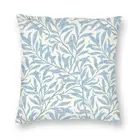Наволочка для подушки с изображением ивы в стиле Уильяма Морриса, домашний декор, двухсторонняя наволочка с принтом для автомобиля