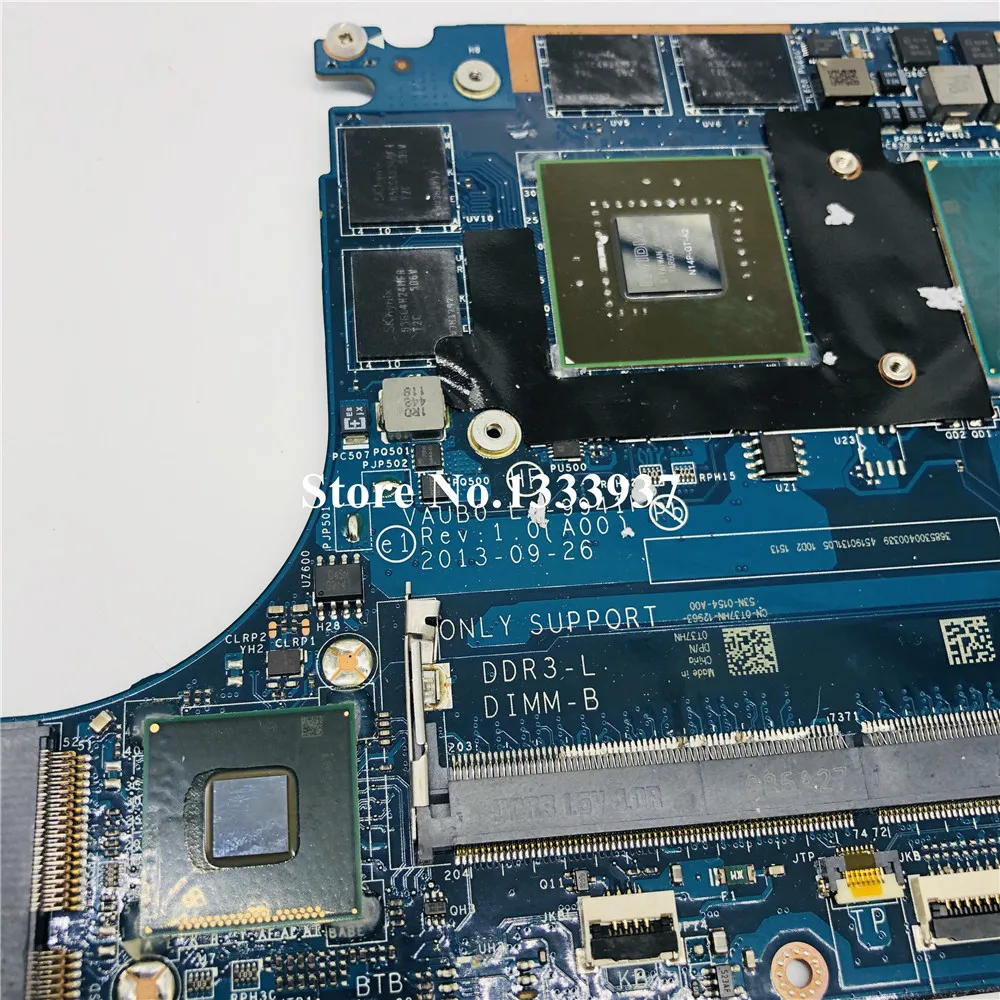 Для XPS 15 9530 Материнская плата ноутбука CN-0R99XN VAUB0 LA-9941P с SR1PZ I7-4712HQ Процессор GT750M 2 ГБ полностью протестированная материнская плата