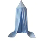 1 комплект, Детская сетка от комаров, навес для детской кровати, круглая купольная хлопковая москитная сетка, украшение для детской комнаты