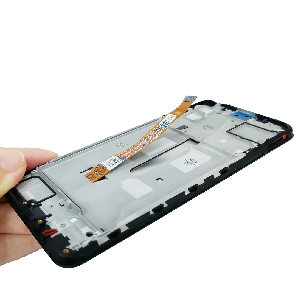 Pantalla LCD de 6,57 pulgadas para Vivo IQOO NEO 3 pantalla LCD con panel t&aacute;ctil, sensor de pantalla, m&oacute;dulo digitalizador con montaje de marco para IQOO NEO3 V1981A-4