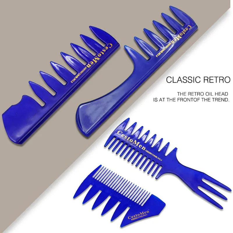 Высокая конец Для мужчин прическа укладка Расчески Щетка Классический роскошный