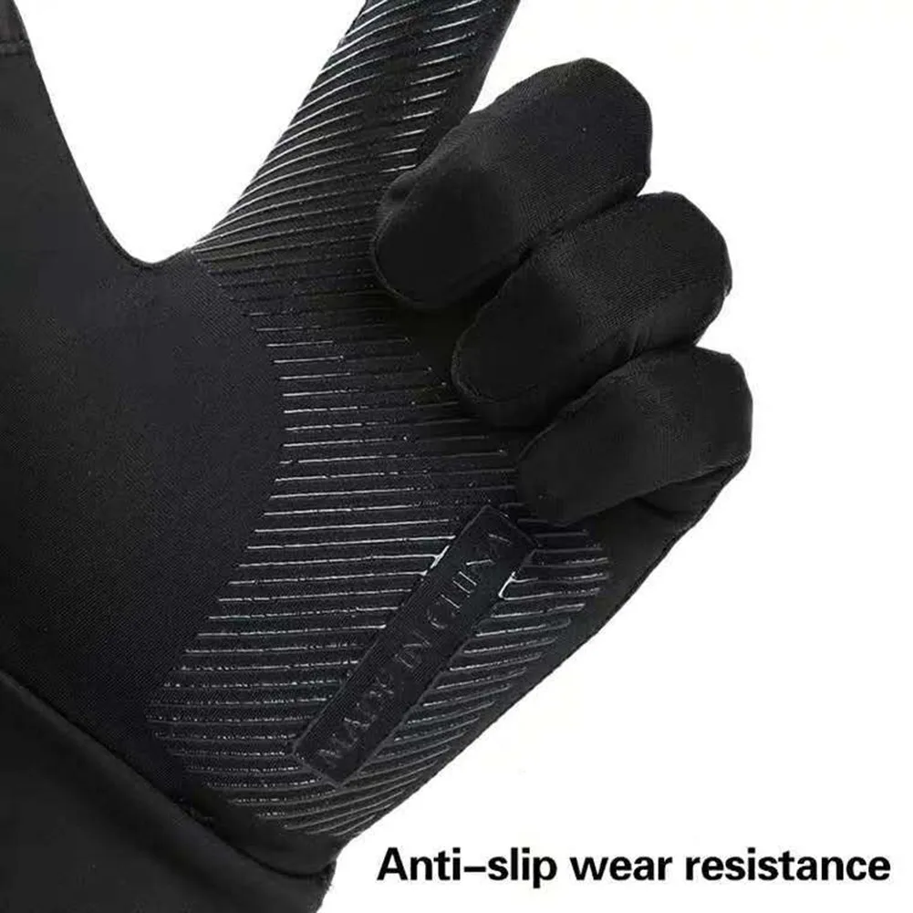 

Ice Silk перчатки Non-slip мотоцикл безопасный аксессуары мягкий (слева и справа) 1 пара черный