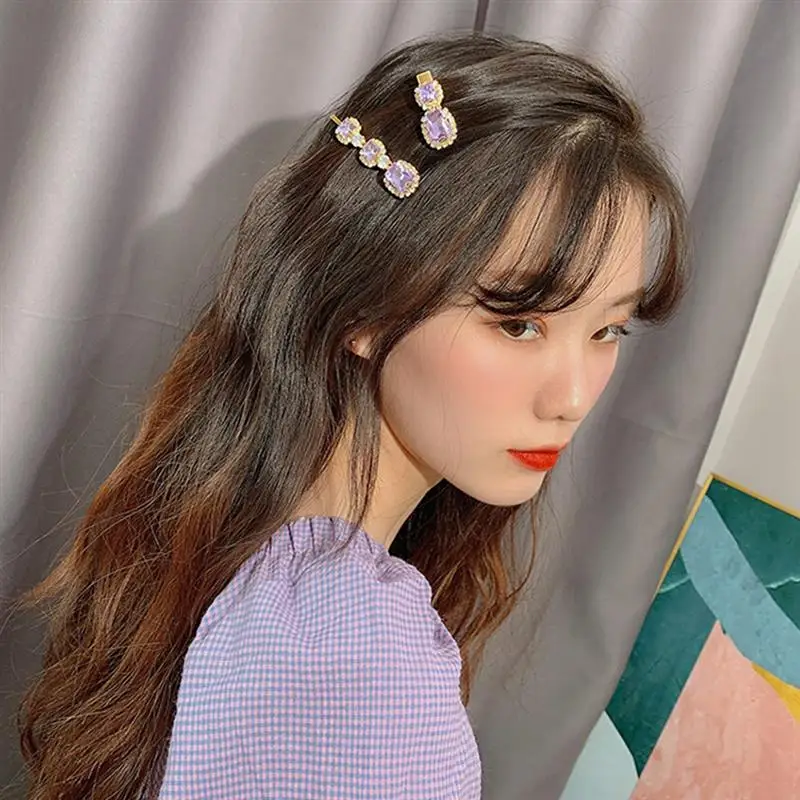 Заколка для волос женская с искусственным жемчугом 1 шт.