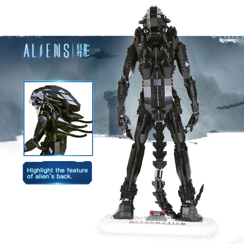 

The Alien Robot Set 2020pcs Movie Series Model Educational Building Blocks Compatible with Figures Brick Toys for Boys