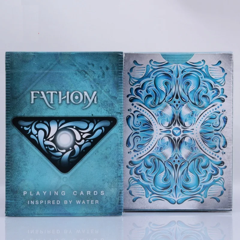 

1 Deck Fathom Premium Ellusionist Deck Magic Tricks Bicycle Playing Cards Close Up Stage Magic Tricks New USPCC Magic Card Props
