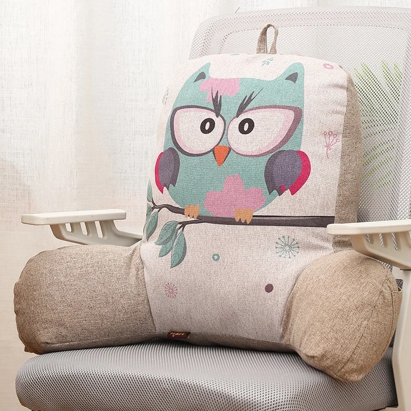 Корейские офисные подушки подушка для поясницы на рабочее кресло талию