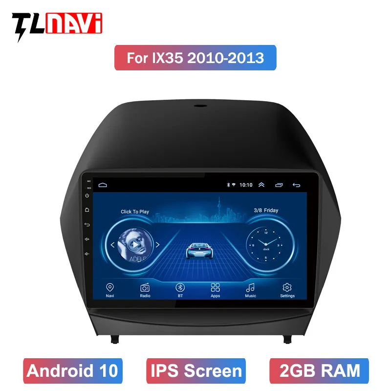 Андроид 10 9 &quotIPS автомобиль радио для 2009 2010 2011 2012-2015 1Hyundai IX35 GPS мультимедиа плеер с