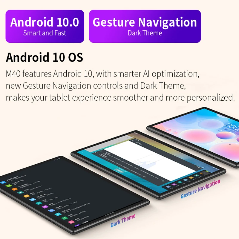 Teclast M40 10 1 дюймовый Восьмиядерный двойной 4G сеть Android 10.0 телефонные звонки
