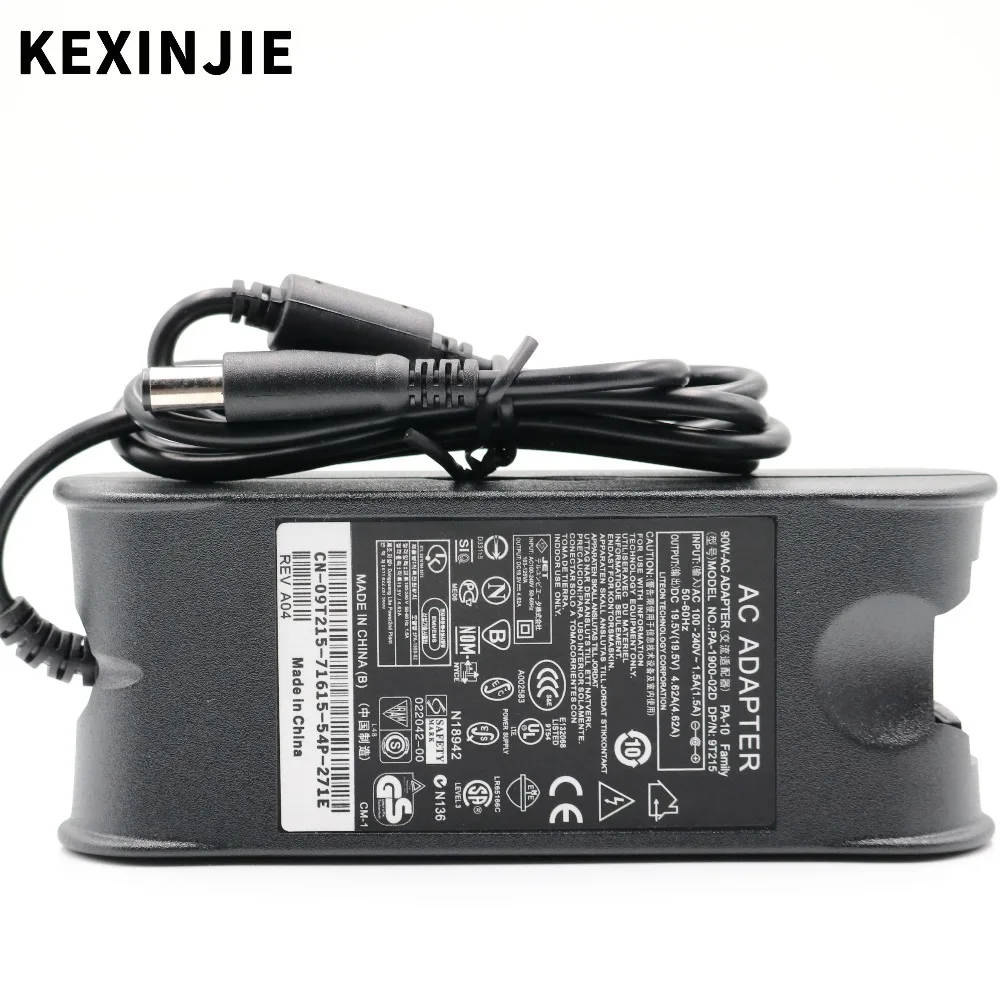 19,5 V 4.62A 90W 7,4x5,0mm зарядное устройство для ноутбука Dell Inspiron 15(3520)(3521) источник питания