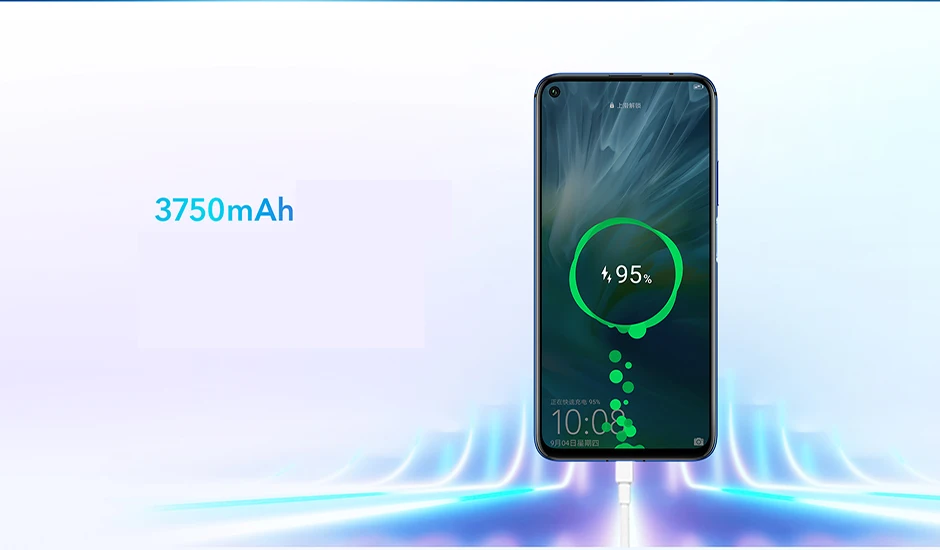 Honor 20 S мобильный телефон honor 20 S 6,26 дюймов Восьмиядерный Android 9,0 отпечаток пальца ID GPU Turbo 3,0 Google play 20 Вт Быстрая зарядка