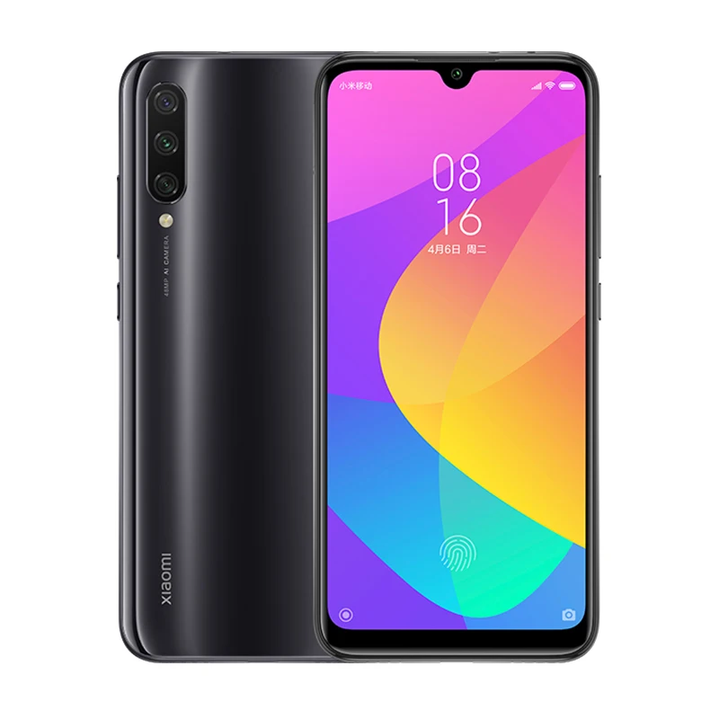 Black Мобильный телефон с глобальной ПЗУ Xiaomi Mi CC9, 6 ГБ, 64 ГБ(9 lite), Snapdragon 710, экран 6,39 дюйма, камера 48 Мп+ 32 МП, аккумулятор 4030 мАч - Цвет: Black