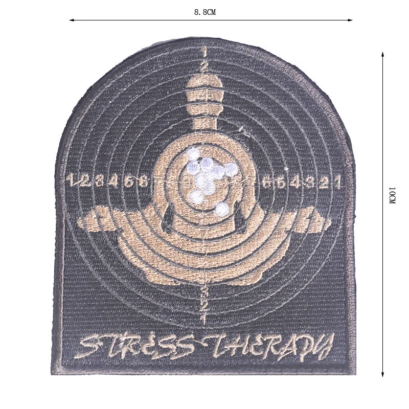 The Target Shooting Tactical US Made Group Therapy patch Combat Army Hook/loop Patch badge | Дом и сад