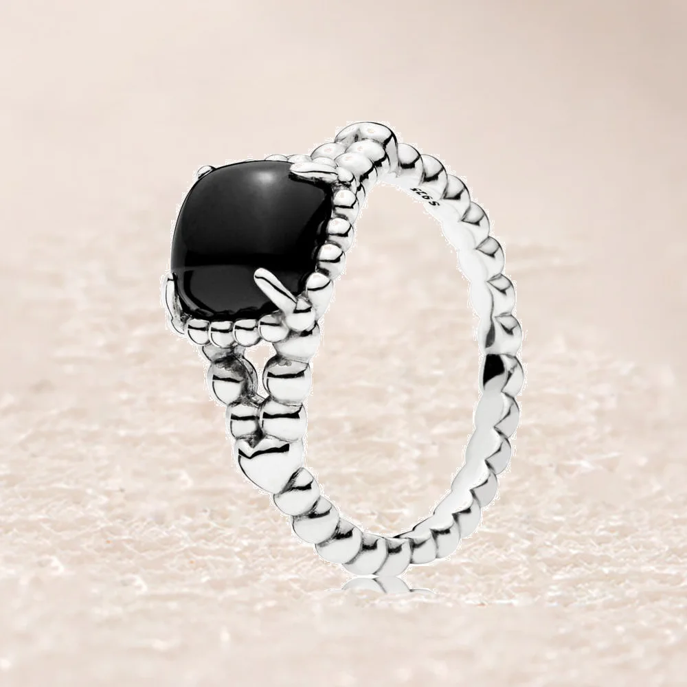 

197188NCK BLACK VIBRANT SPIRIT RING