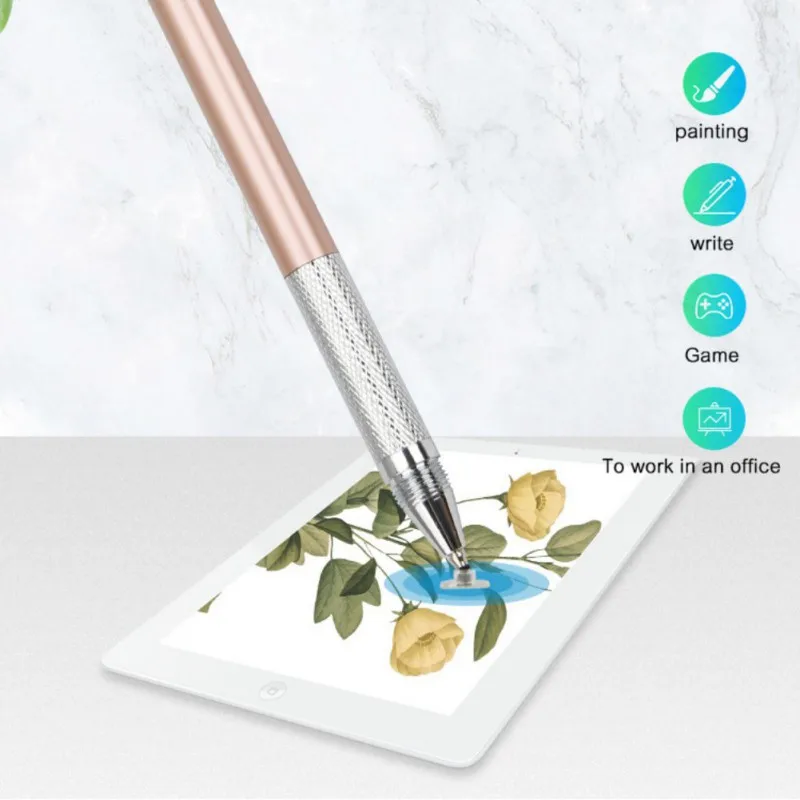 Ручка для рисования с сенсорным экраном 3 в 1 стилус проводящей сенсорной