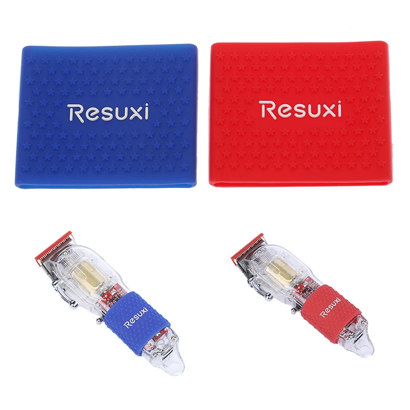 

1pcs Barber Hair Clipper Grip Rubber Anti Slide Design Barber Grips Hairdressing Silicone Decorative Rings