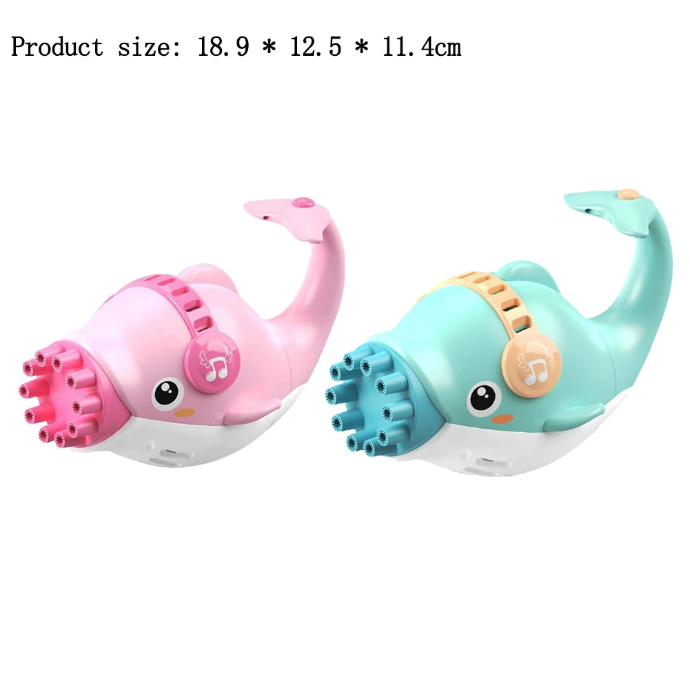 

Dolphin Bubble Guns Gatling Bubble Machine Bubble Guns Bubble Blower Automatic Bubble Maker Machine Electric Bubble Guns Bubble