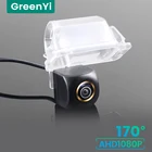 GreenYi 1080P HD 170  Автомобильная камера заднего вида для Ford Maverick Mondeo Jaguar XF F-TYPE 2013 2014 2015 2017 Ночное видение Реверсивный 4-контактный разъем для парковки автомобиля AHD
