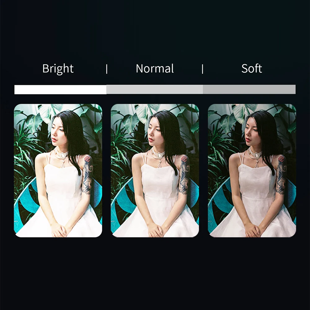 

Portable BT Wireless Live Light Selfie Stick LED Photographic Lamps with Detachable Remote Control with ring light tripod