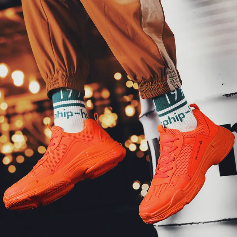 2020 New Mesh Men Sneakers Breathable Mens Shoes Casual Lightweight Sports Couple Running Footwear Non-slip Women | Обувь