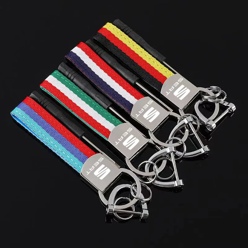 

NEW 3 Colors Car Metal Key Chain Germany Italy Flag Key Chain For Seat FR Leon mk2 3 5f Exeo Ateca Altea 6j Cupra mii lbiza LOGO