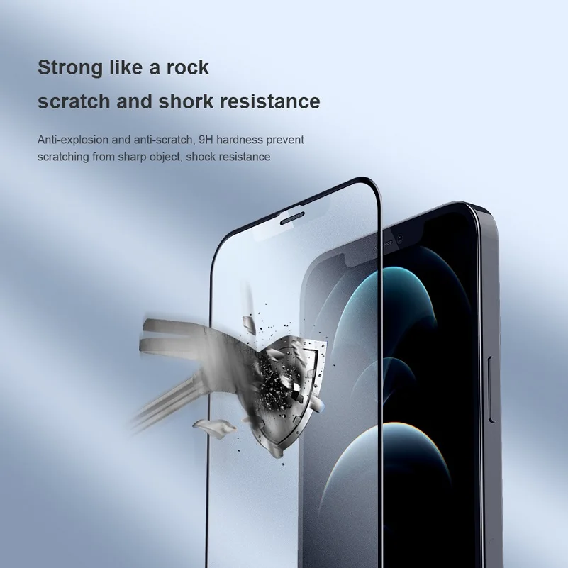 for iphone 12 pro max matte glass screen protector nillkin tempered glass anti glare case friendly for iphone 1212 pro12 mini free global shipping
