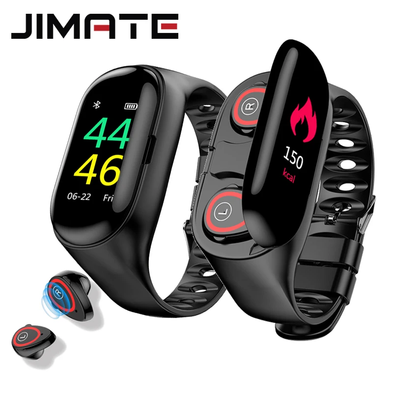 Новинка умные часы с Bluetooth наушники пульсометр спортивные для мужчин и женщин