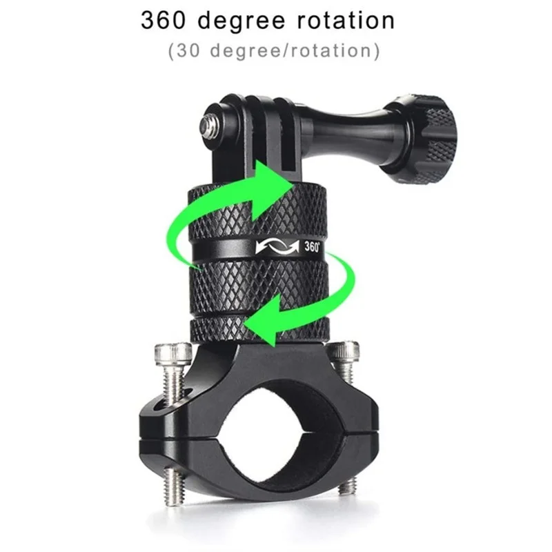 Алюминиевое Крепление на руль велосипеда вращающаяся 360 градусов стойка для