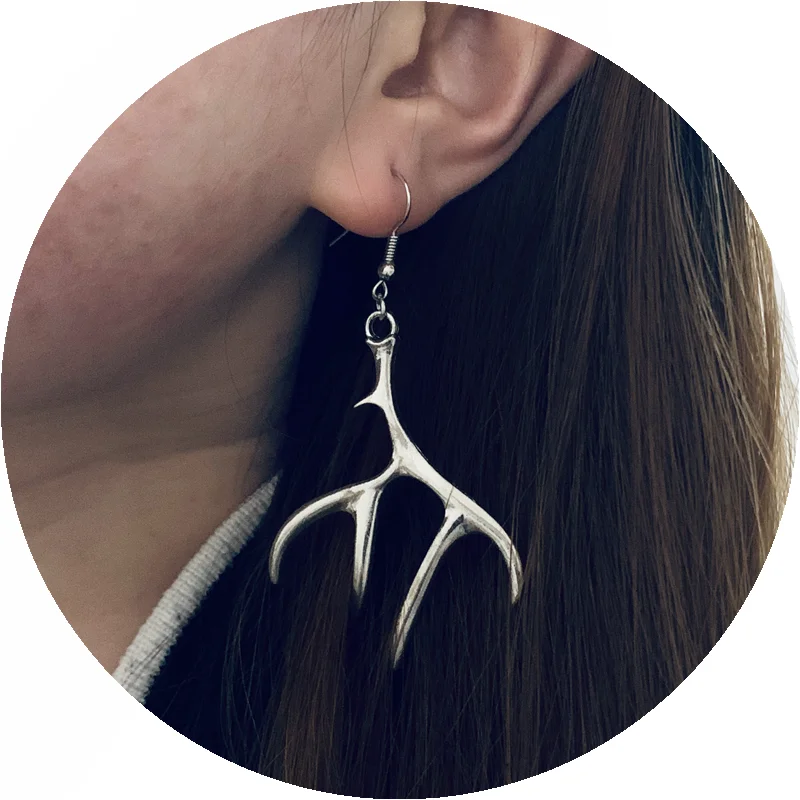 Новинка серьги ручной работы в стиле ретро с оленями | Украшения и аксессуары