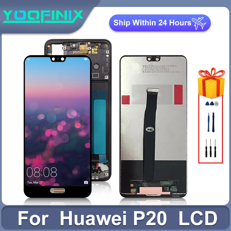 5 8 &quotОригинальный сенсорный ЖК-экран для Huawei P20 дигитайзер запасные части