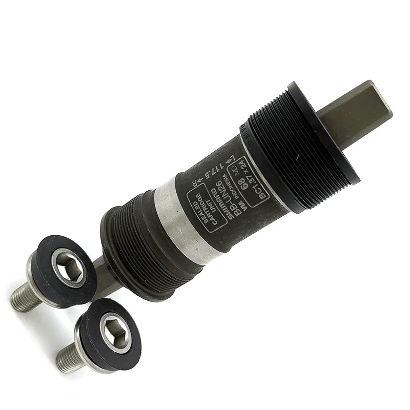 Shimano BB-UN26 68 мм x 117 5 герметичные квадратное отверстие каретка с Crankscrews ES25 UN55 UN100 BB 68/73