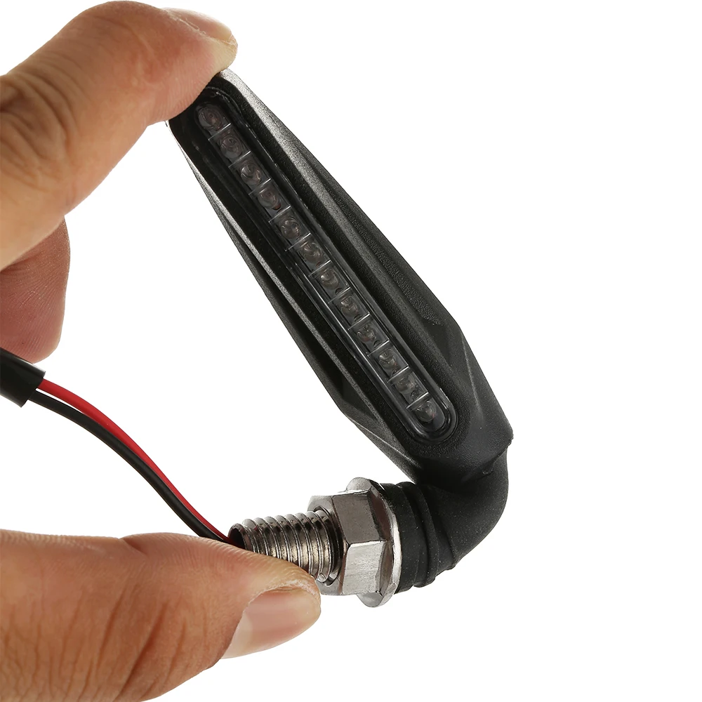 Светодиодная лента для передних фар поворотник мотоцикла сигнальная фара